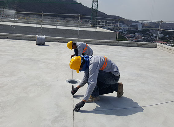 Sistemas de ipermeabilización en terrazas techos en Quito Guayaquil y todo el Ecuador